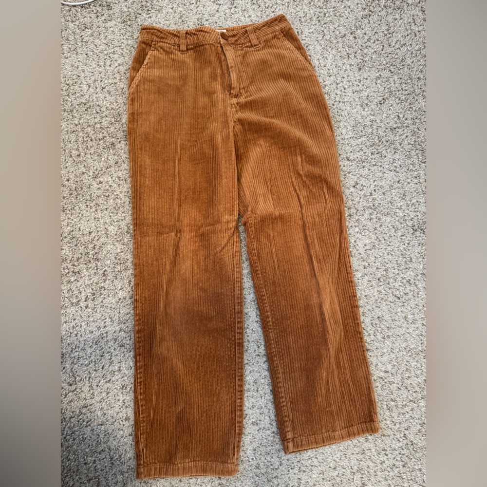 Brixton Womens 24 Brown Corduroy Pants